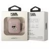 Karl Lagerfeld Ikonik Choupette AirPods 1/2 dėklas rožinis