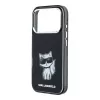 Karl Lagerfeld IML Choupette Body Sketch Print MagSafe dėklas, skirtas iPhone 18 Pro / 17 Pro - juodas
