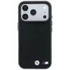 BMW M Tire Track Metal Logo MagSafe dėklas, skirtas iPhone 18 Pro Max / 17 Pro Max – juodas