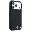 BMW M Tire Track Metal Logo MagSafe dėklas, skirtas iPhone 18 Pro Max / 17 Pro Max – juodas