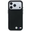 BMW M Tire Track Metal Logo MagSafe dėklas, skirtas iPhone 18 Pro / 17 Pro - juodas