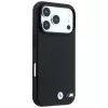 BMW M Tire Track Metal Logo MagSafe dėklas, skirtas iPhone 18 Pro / 17 Pro - juodas