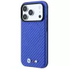 BMW M Carbon Printed Ring MagSafe dėklas, skirtas iPhone 18 Pro Max / 17 Pro Max - mėlynas