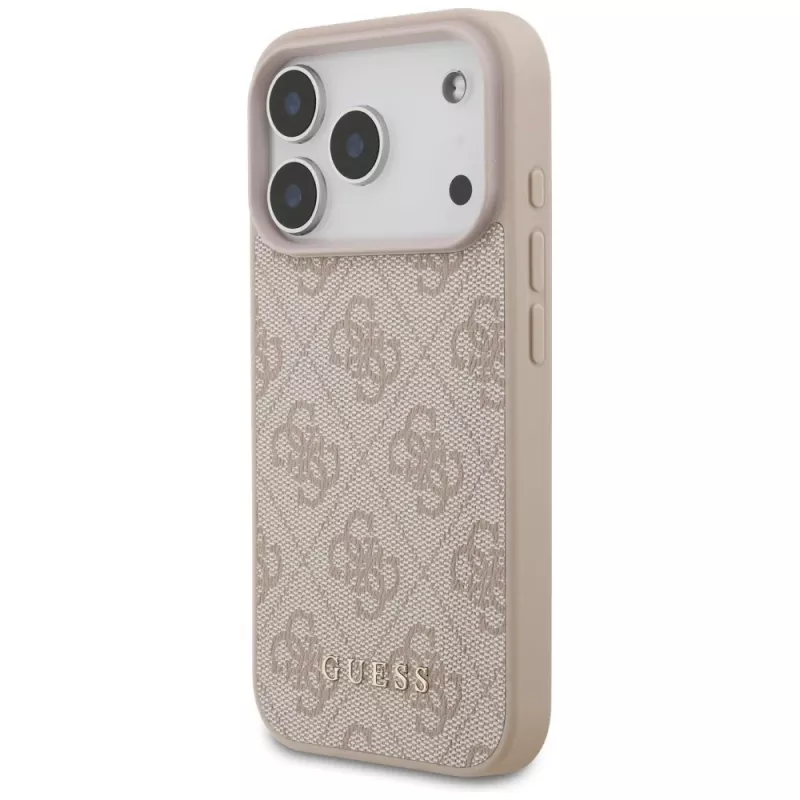 Guess 4G Classic dėklas, skirtas Apple iPhone 18 Pro / 17 Pro - rožinis
