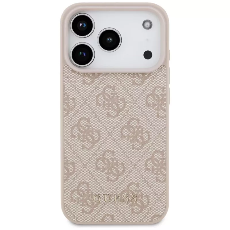 Guess 4G Classic dėklas, skirtas Apple iPhone 18 Pro / 17 Pro - rožinis