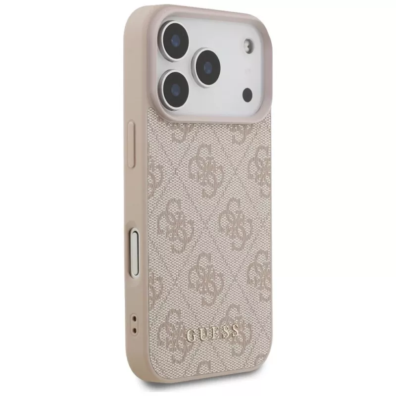 Guess 4G Classic dėklas, skirtas Apple iPhone 18 Pro / 17 Pro - rožinis
