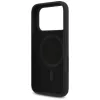 Karl Lagerfeld Silicone Karl & Choupette Ring MagSafe dėklas, skirtas iPhone 17 Pro Max - juodas