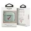 GUESS Vintage silikoninis dėklas AirPods Pro - mėlynas fuksija