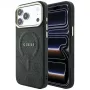 GUESS Embossed 4G Classic MagSafe dėklas, skirtas iPhone 17 Pro / 18 Pro - juodos spalvos