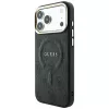 GUESS Embossed 4G Classic MagSafe dėklas, skirtas iPhone 17 Pro / 18 Pro - juodos spalvos