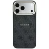 GUESS Embossed 4G Classic MagSafe dėklas, skirtas iPhone 17 Pro / 18 Pro - juodos spalvos