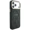 GUESS Embossed 4G Classic MagSafe dėklas, skirtas iPhone 17 Pro / 18 Pro - juodos spalvos