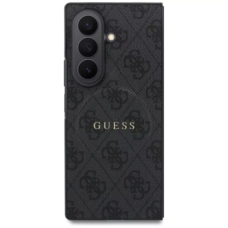 Guess 4G Classic MagSafe dėklas Samsung Galaxy Z Fold 8 Ultra - juodas