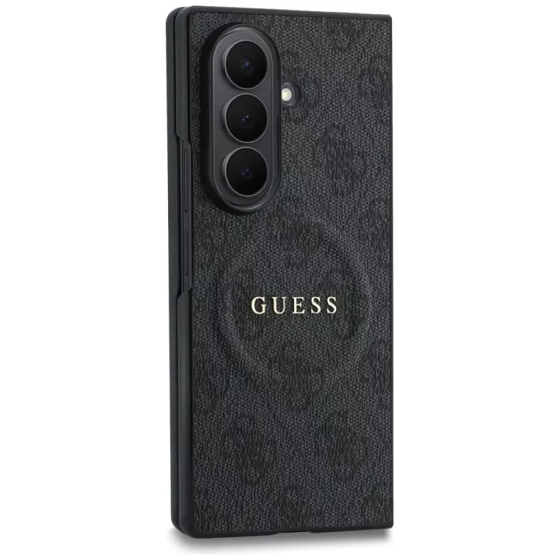 Guess 4G Classic MagSafe dėklas Samsung Galaxy Z Fold 8 Ultra - juodas
