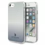 U.S. POLO ASSN. Gradient Pattern Collection kietas dėklas, skirtas iPhone 7/8/SE (2020/2022) - mėlynas