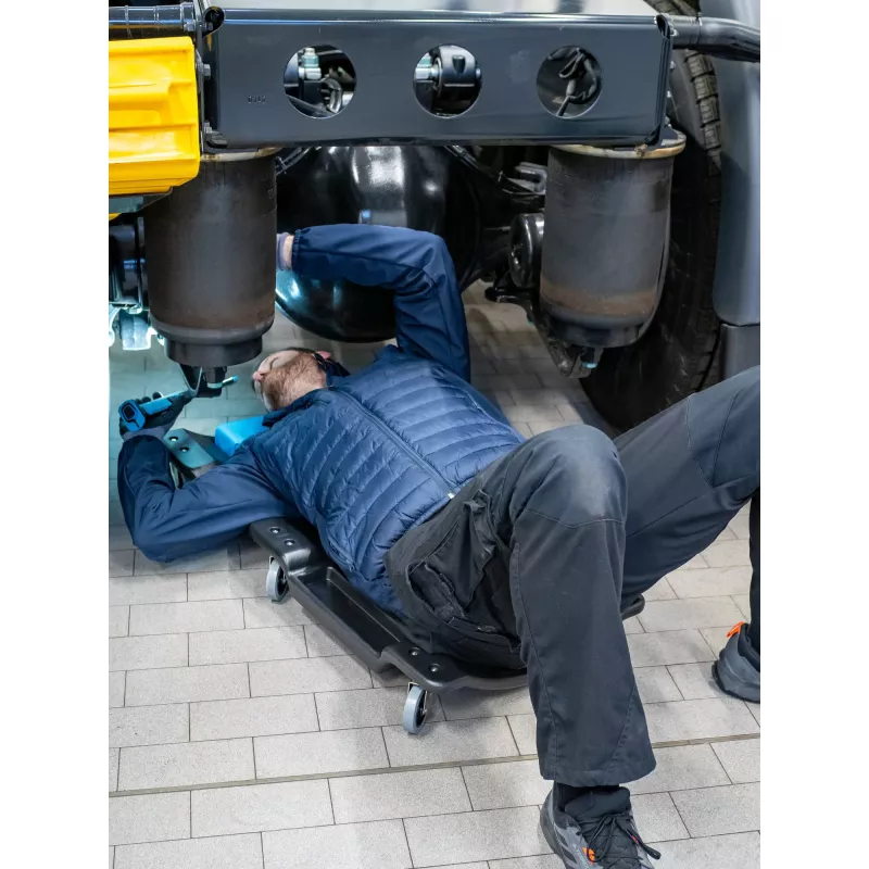 HAZET 195N-2 dirbtuvių riedėjimo platforma su įrankių padėklais, 150 kg, mėlyna
