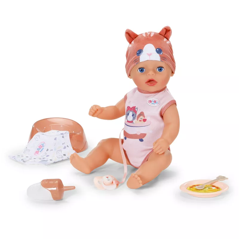 ZAPF CREATION Zapf Baby born Lena Cat 36cm minkšto kūno lėlė