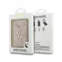 GUESS 4G Stand & Mirror MagSafe dėklas su pinigine, skirtas iPhone - rožinis
