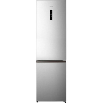 Gorenje NRK620EAXL4 laisvai pastatomas šaldytuvas-šaldiklis, 331L bendra talpa, NoFrost Plus, nerūdijančio plieno išvaizda, energijos klasė E