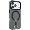 BMW M IML blizgus metalinis logotipas ir apdaila MagSafe dėklas, skirtas iPhone 18 Pro / 17 Pro - juodas