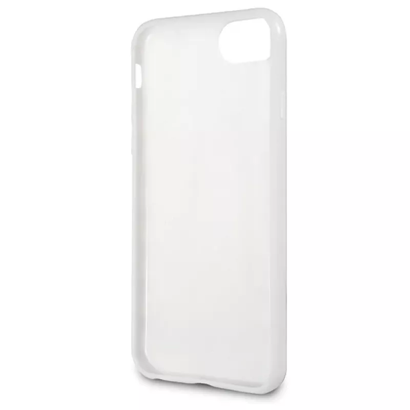 U.S. POLO ASSN. USHCI8PCSTRB iPhone 7/8/SE 2020/SE 2022 dėklas Baltas trispalvis raštas