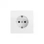 Gira 446670 SCHUKO rozetė įleidžiamam montavimui, blizganti balta, 16 A, 250 V, System 55