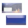 Sigel 50 Kalėdiniai koplyčios vokai DIN Long su lipniu užklijavimu, įvairiaspalviai, 220 x 110 mm, 80 g/m², FSC sertifikatas