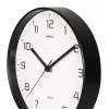MAULdrip sieninis laikrodis 25 cm kvarcinis juodas