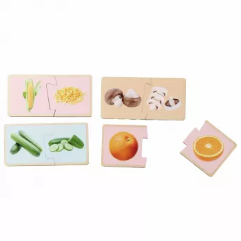 Eichhorn Montessori Puzzle – medinis formų įdėklas mažyliams nuo 12 mėn., FSC 100%