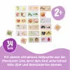Eichhorn Montessori Puzzle – medinis formų įdėklas mažyliams nuo 12 mėn., FSC 100%