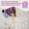 Eichhorn Montessori Puzzle – medinis formų įdėklas mažyliams nuo 12 mėn., FSC 100%
