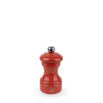 Peugeot Saveurs Bistro pipirų malūnėlis 10 cm, terakotos lakuotas medis