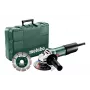 Metabo W 850-125 125 mm kampinis šlifuoklis su deimantiniu disku ir dėklu