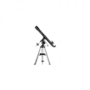 Bresser Lyra 70/900mm EQ refraktorinis teleskopas su anglies dizainu