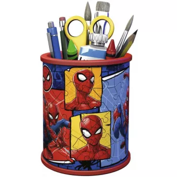 RAVENSBURGER 3D Puzzle Pieštukinė „Žmogus-voras“ - 54 detalės, oficialus Marvel, Easy Click