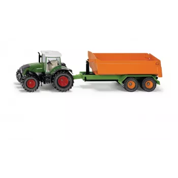 SIKU Farmer Fendt 939 Vario su kabliniu keltuvu ir konteineriu – 1:50 mastelio liejamo metalo žaislas
