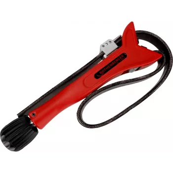 ROTHENBERGER EASYGRIP diržinis veržliaraktis 55075 - maks. vamzdžio skersmuo 160 mm, savaiminio užveržimo, nebraižantis