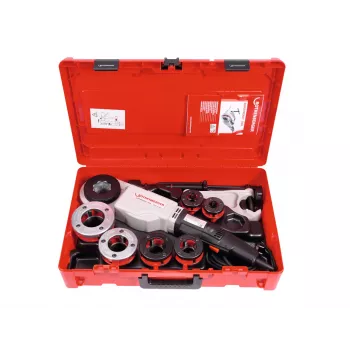 ROTHENBERGER SUPERTRONIC 2000 rinkinys BSPT R 1/2-2 colio vamzdžių sriegimo mašina, 1010W