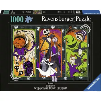 RAVENSBURGER dėlionė The Nightmare Before Christmas (1000 dalių)