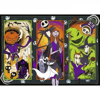 RAVENSBURGER dėlionė The Nightmare Before Christmas (1000 dalių)