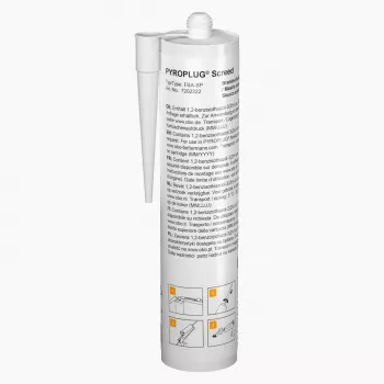 OBO BETTERMANN FBA-SP 310 ml priešgaisrinis užpildas kasetėje, ruda