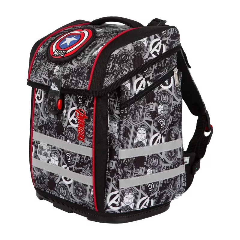 McNeill PERFECTO 5 dalių mokyklinė kuprinė Marvel Avengers
