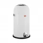 WESCO Kickmaster Soft 33L pedalinis kibiras matinės baltos spalvos
