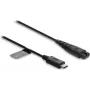 Delock USB Type-C™ įkrovimo laidas 5 V elektriniams skustuvams, tinka Hatteker RFC-588 – atsarginis skustuvo įkrovimo laidas 1,2 m