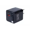 ALLNET 65W GaN USB-C PD sieninis įkroviklis su Quick Charge 3.0, 2x USB-C ir 1x USB-A