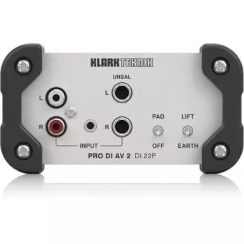 Klark Teknik DI 22P pasyvi stereo DI dėžutė
