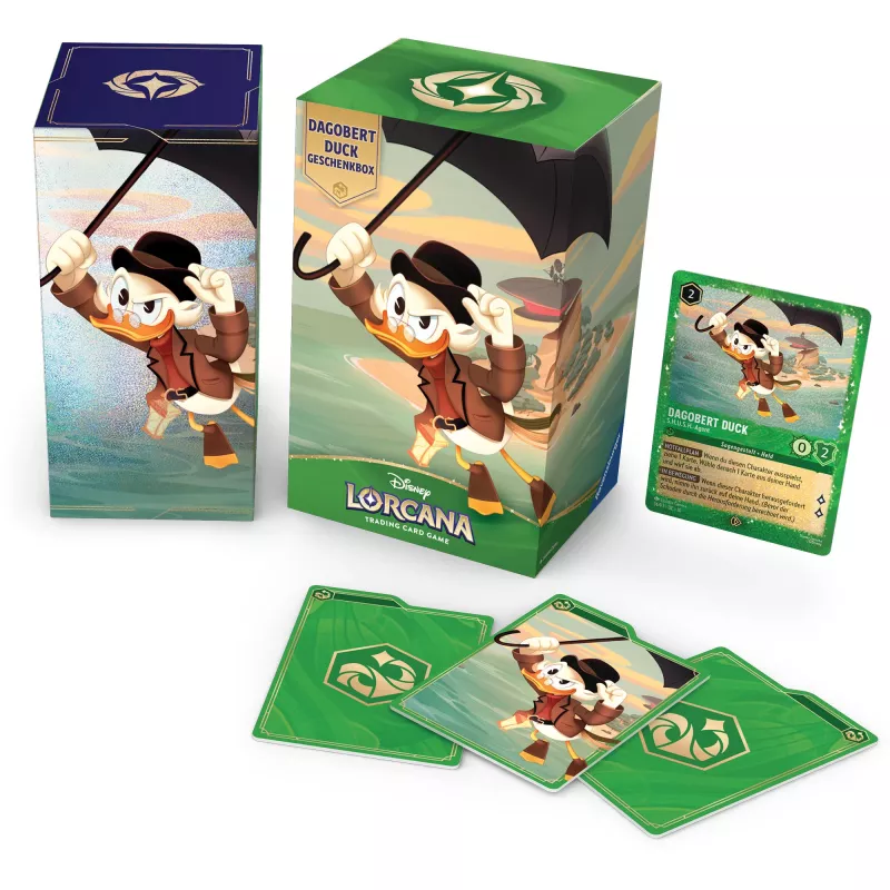 Ravensburger Disney Lorcana TCG dovanų dėžė Scrooge McDuck