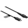 Delock USB Type-C įkrovimo laidas 15 V elektriniams skustuvams Philips OneBlade Pro 360 HQ7 HQ8 HQ9 serijų atsarginis laidas 1 m