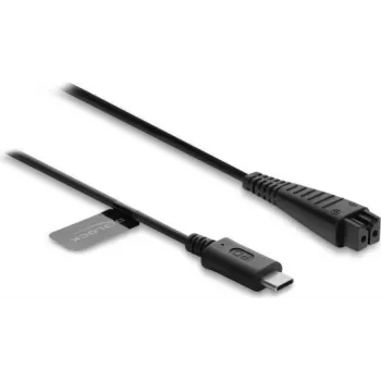Delock USB Type-C™ įkrovimo kabelis 4,8 V elektriniams skustuvams, tinka Panasonic ES-LV97, ES-LA63 - pakaitinis skustuvo įkrovimo kabelis 1,5 m