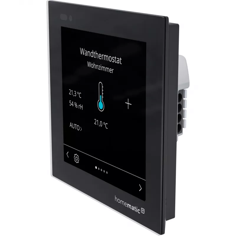 Homematic IP Glasdisplay - plus išmanusis sieninis termostatas